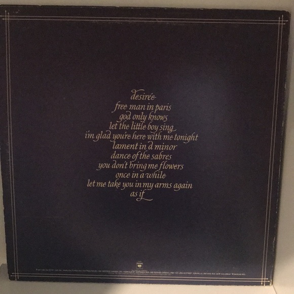 3/$30 Neil Diamond “I’m Glad You’re Here With Me Tonight” vintage vinyl album - Picture 2 of 4